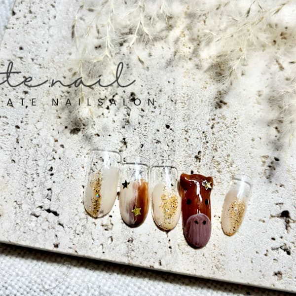 お正月&成人式ネイル