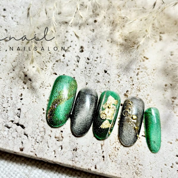 お正月＆成人式ネイル|tete.nail