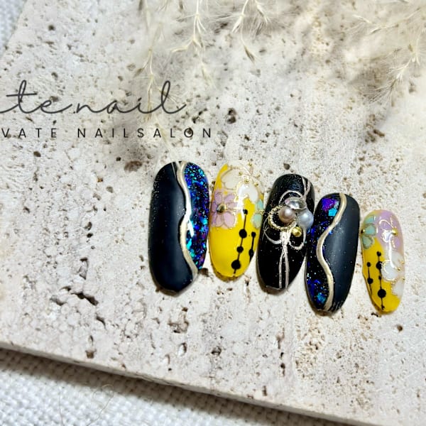 お正月＆成人式ネイル