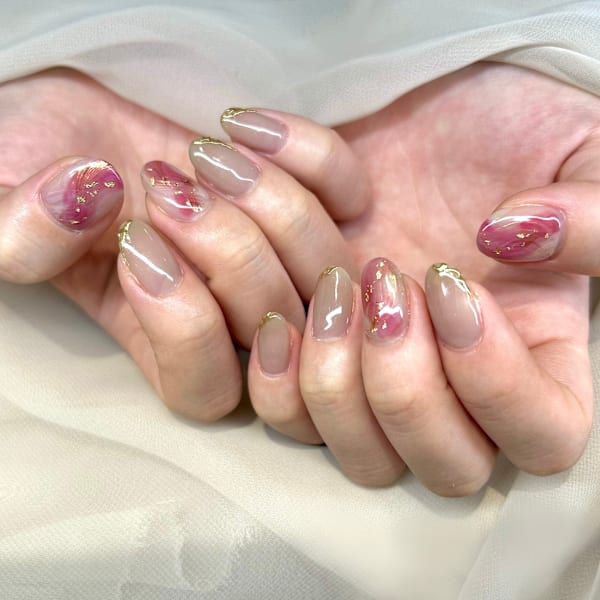 クリスマスインクネイル|Richer表参道 ネイル