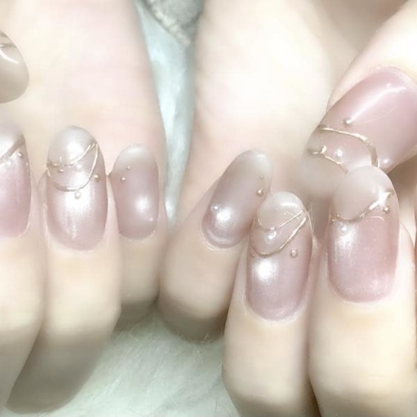 マグネット×ミラーアート|★ファッシーナ★池袋西口ネイルサロン