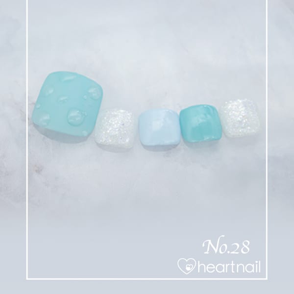 フットネイル：No.28