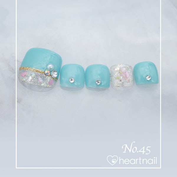 フットネイル：No.45