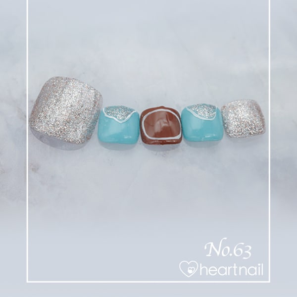 フットネイル：No.63