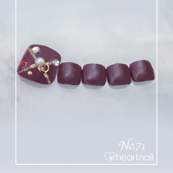 フットネイル：No.71