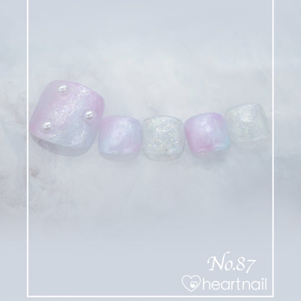 フットネイル：No.87