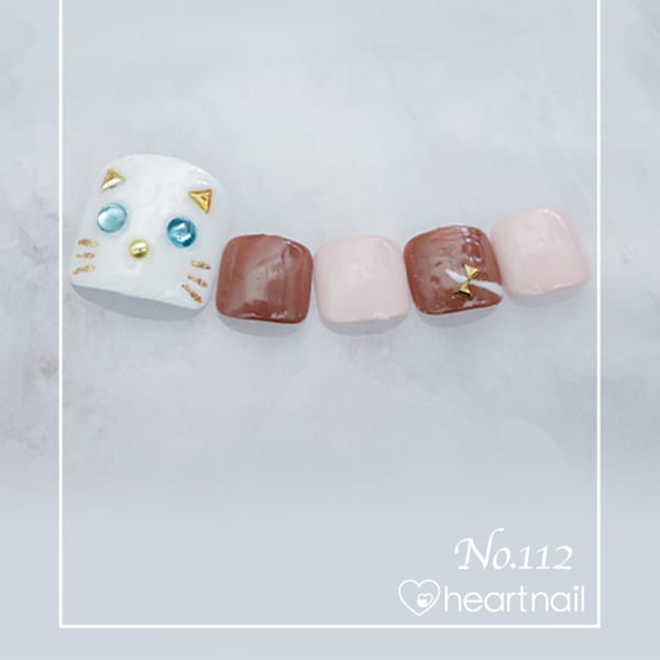 フットネイル：No.112