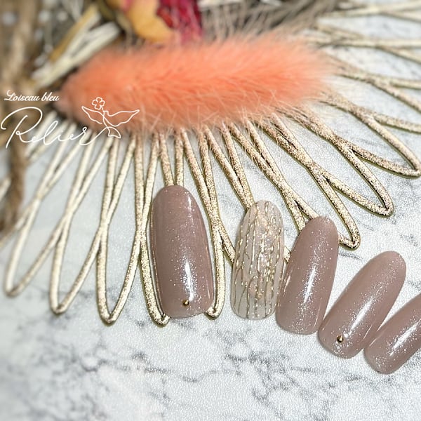 L’oiseau bleu Relier×ジェル|L’oiseau bleu Relier【パラジェル登録店/ケア重視/個室/フィルイン/大人ネイル】