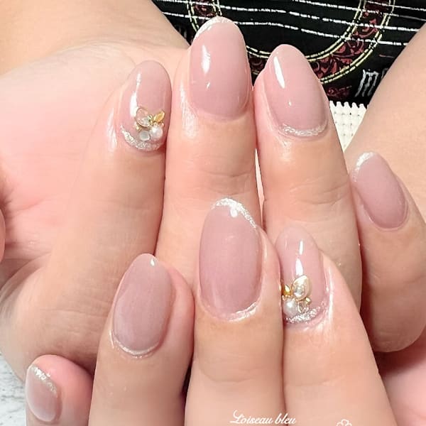 L’oiseau bleu Relier×ジェル|L’oiseau bleu Relier【パラジェル登録店/ケア重視/個室/フィルイン/大人ネイル】