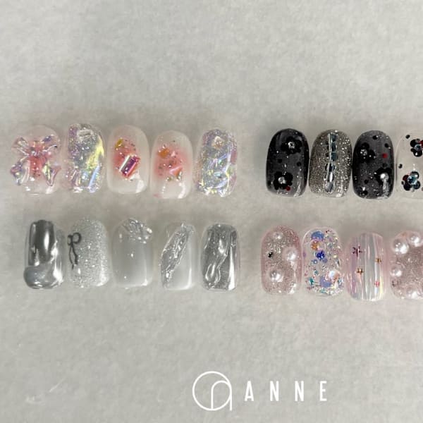 ANNE渋谷店 1月マンスリーデザイン