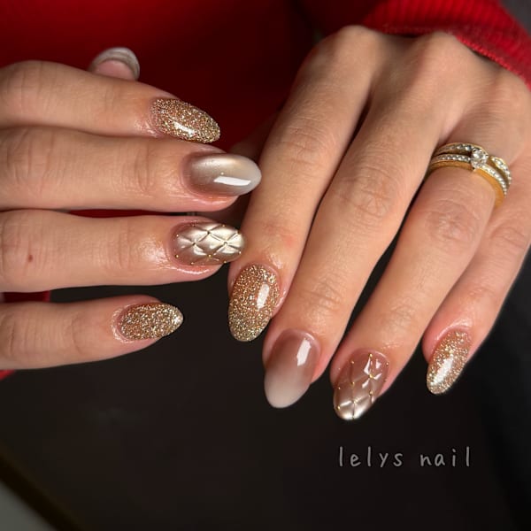 キルティングネイル|Lelys nail