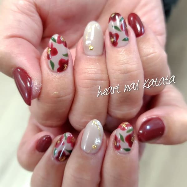 アプリ予約限定デザイン|はあとねいる 堅田店