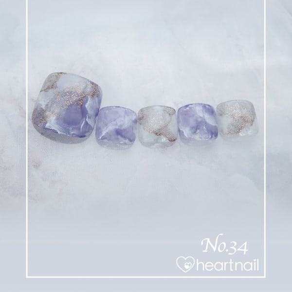 フットネイル：No.34