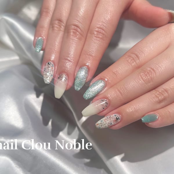 ユニコーンマグ×ツイード|nail Clou Noble