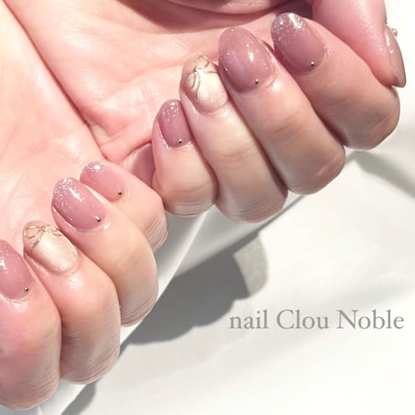 ナチュラルカラー×マグネット|nail Clou Noble