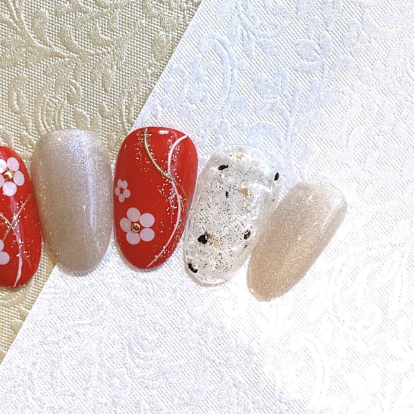  【祝☆記念日ネイル】素敵な日のために|beauty labo Lore