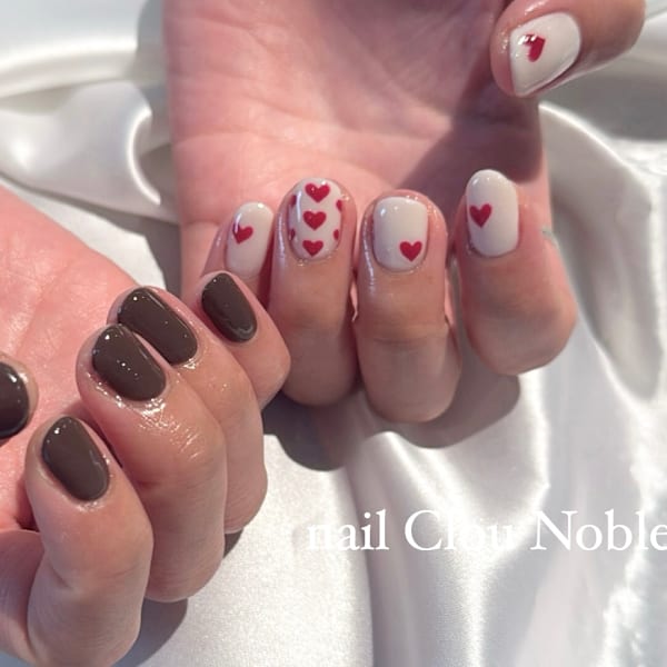 バレンタインネイル|nail Clou Noble