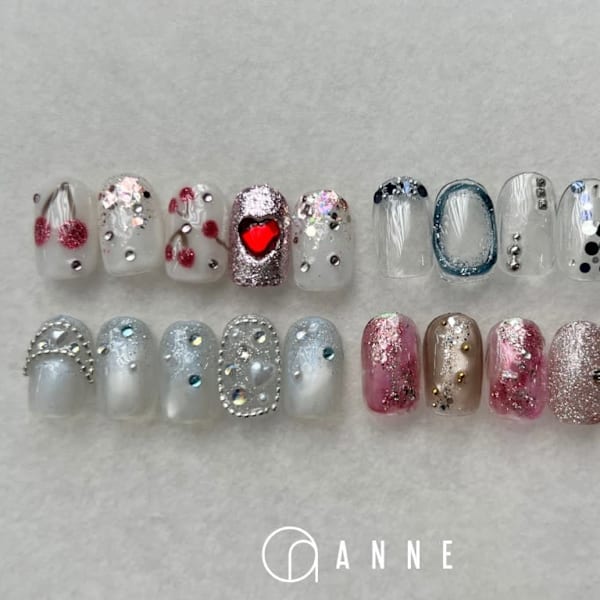 ANNE渋谷店 2月マンスリーデザイン