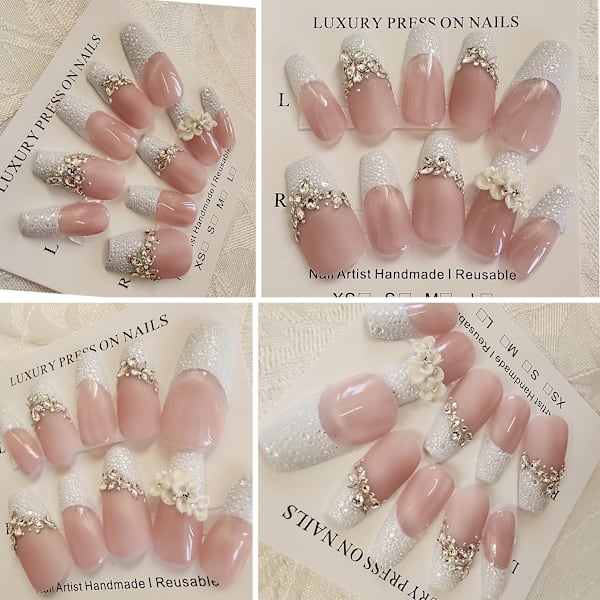 バブルフレンチネイル