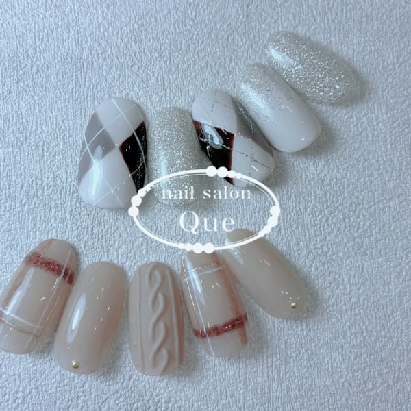 新作サンプル|ネイルサロンQUE