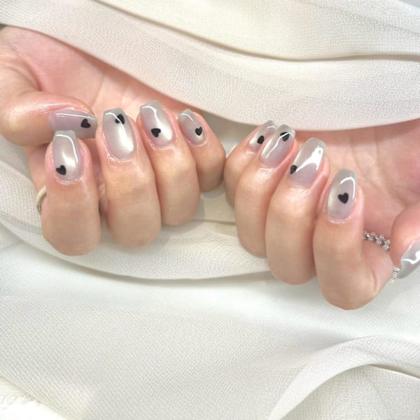 ミニハートの大人マグネット