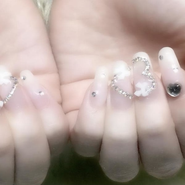 チェーンハートデザイン|★ファッシーナ★池袋西口ネイルサロン