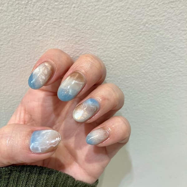 〈ジェル〉グラデーション|MENARD CHAMPS BILEC Nail Salon