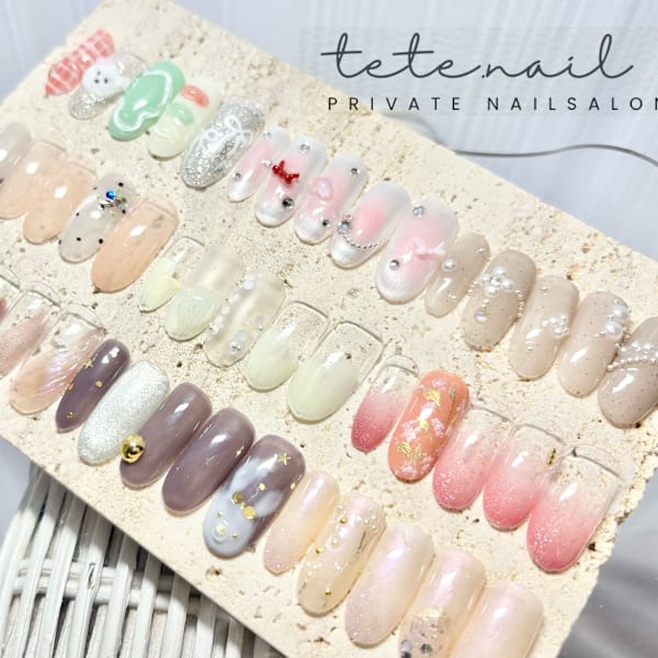 春先取りネイル　ハンド定額コース