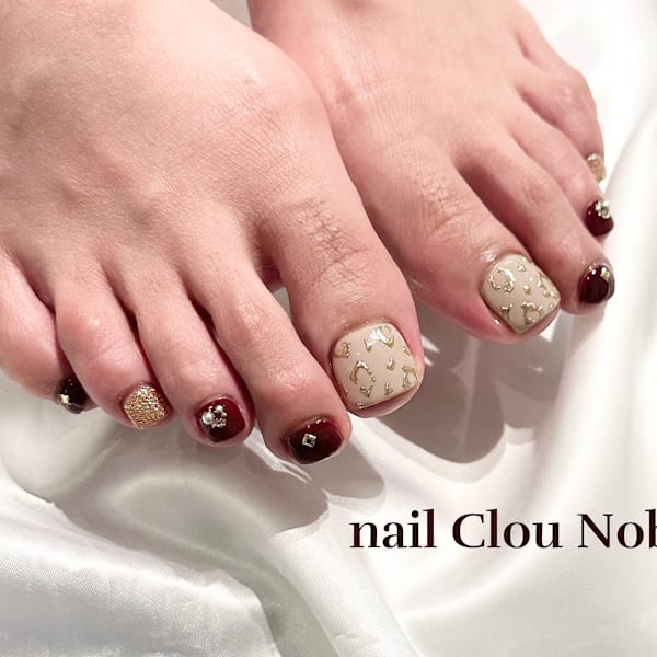 大人アニマルデザイン|nail Clou Noble