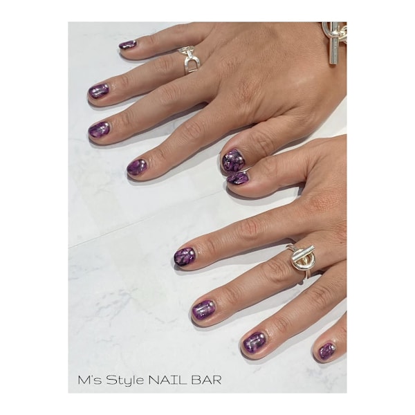 ハンドお客様ネイル|M's Style NAIL BAR