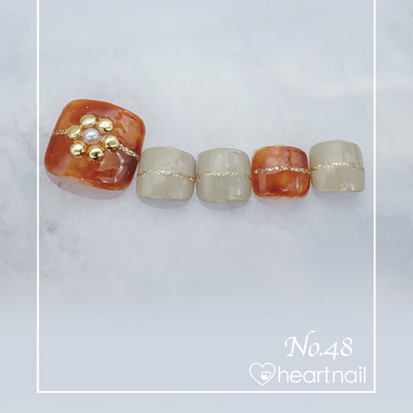 フットネイル：No.48