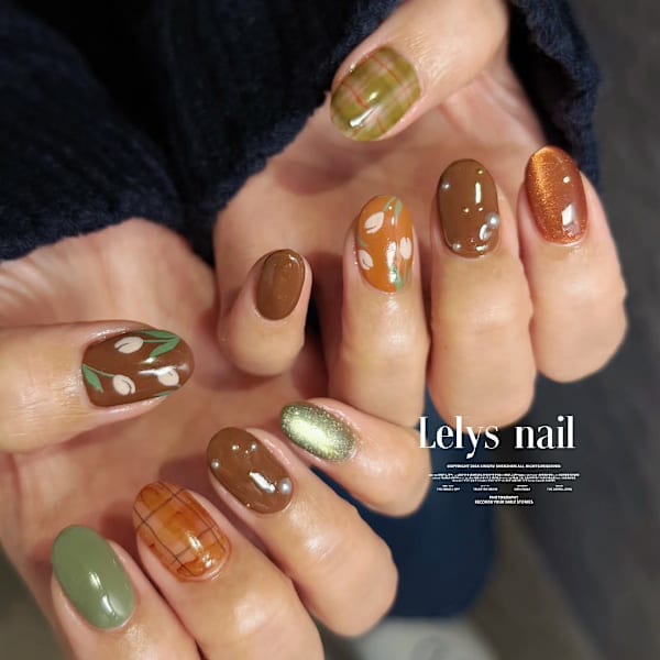 ハンド持ち込みデザイン|Lelys nail
