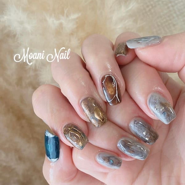 Moani Nail(モアニネイル)岡山駅前サロン×ジェル
