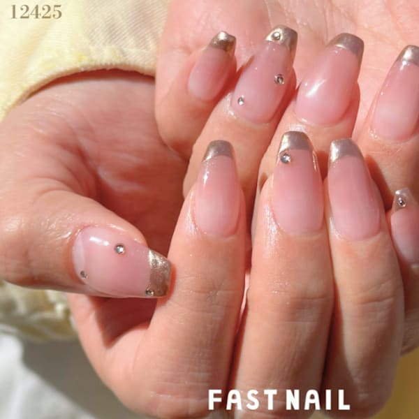 大人綺麗ミラーネイル|FAST NAIL 銀座店