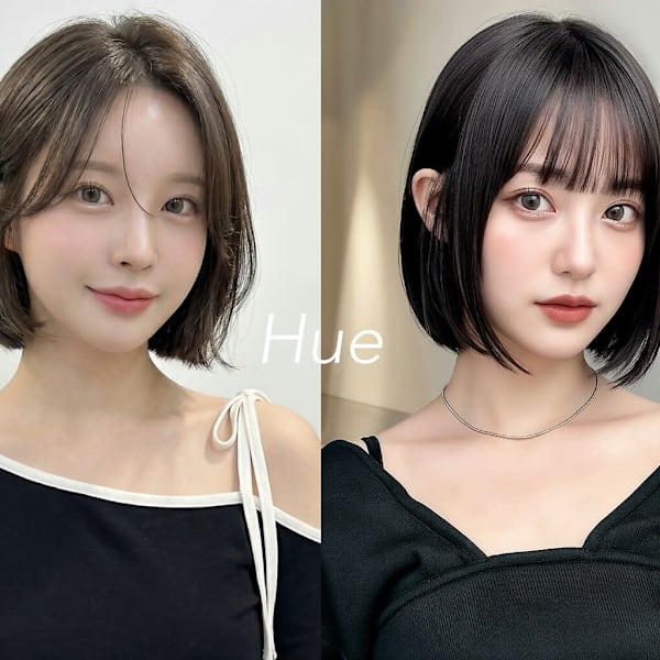 Hue表参道【レイヤーカット/カラー/髪質改善トリートメント/ボブ/顔周り/前髪カット】