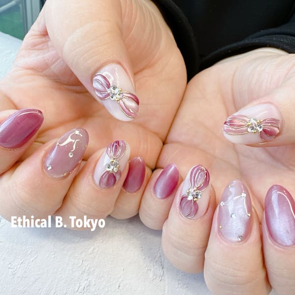 3Dリボンネイル
