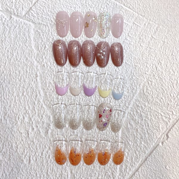 【選べるアート◎指先美人】定額シンプルアートデザイン