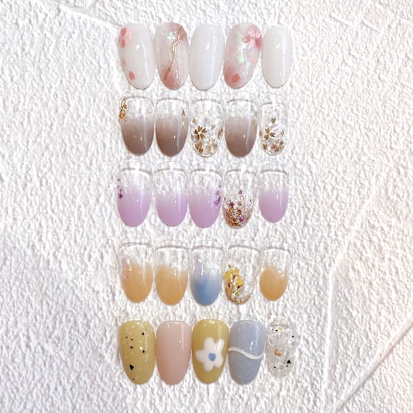 【選べるトレンド◎指先★華やか美人】定額トレンドデザイン