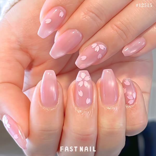 さくら×マグネットネイル【¥7,810/オフ無料】|FAST NAIL 銀座店