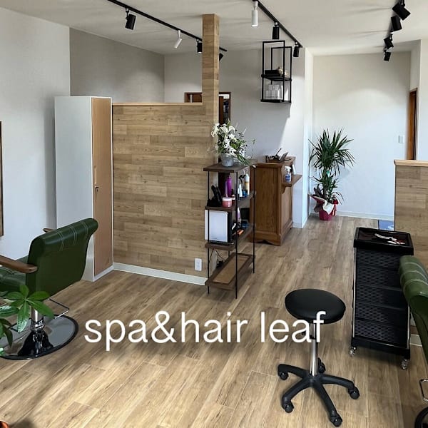 spa&hair leaf