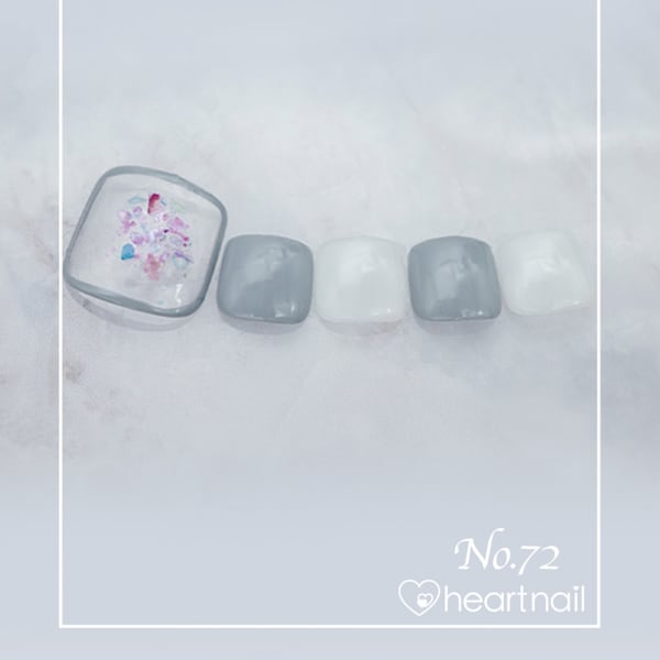フットネイル：No.72