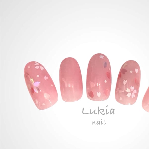 春☆桜ネイル