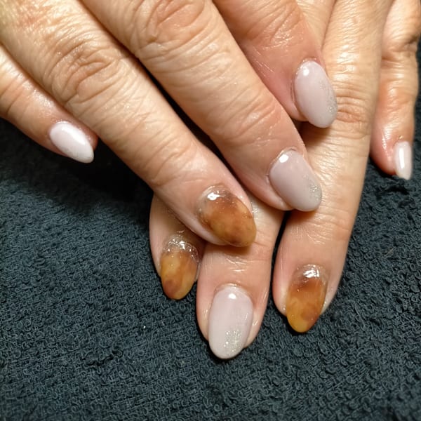 MANOシュシュアンジュ×ネイル