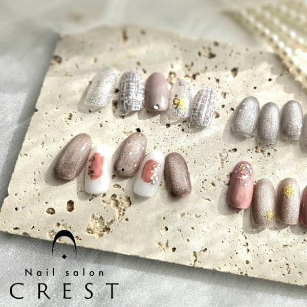 ハンドネイルデザイン|Nail salon CREST