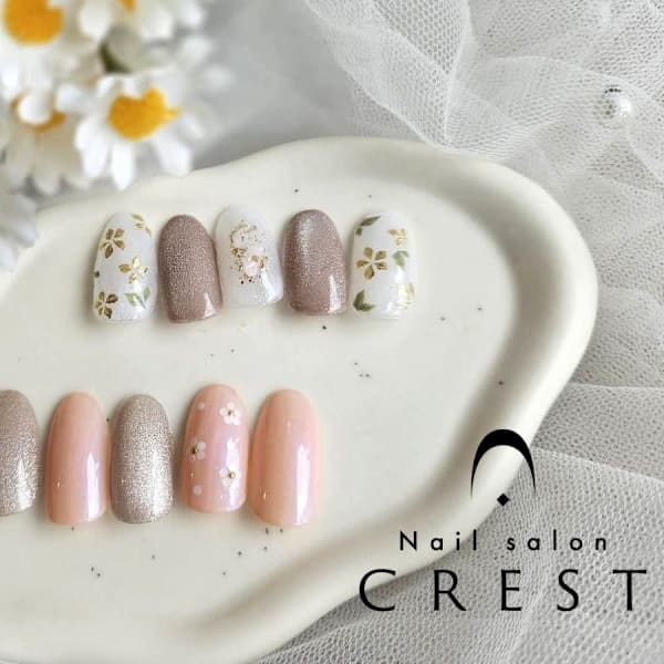 ハンドネイルデザイン|Nail salon CREST