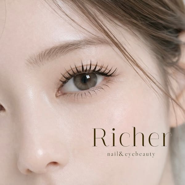 福岡/天神 まつげパーマ まつエク LEDエクステ 眉毛 Richer-リシェリ アイサロン-