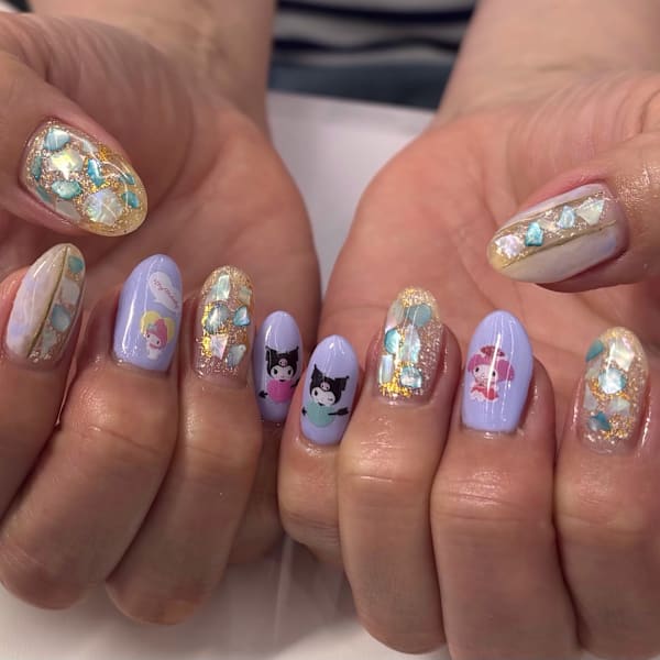 春オススメ☆キャラクターネイル|Lukia