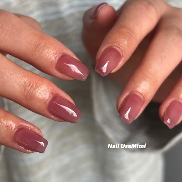 ワンカラーコース|Nail UsaMimi