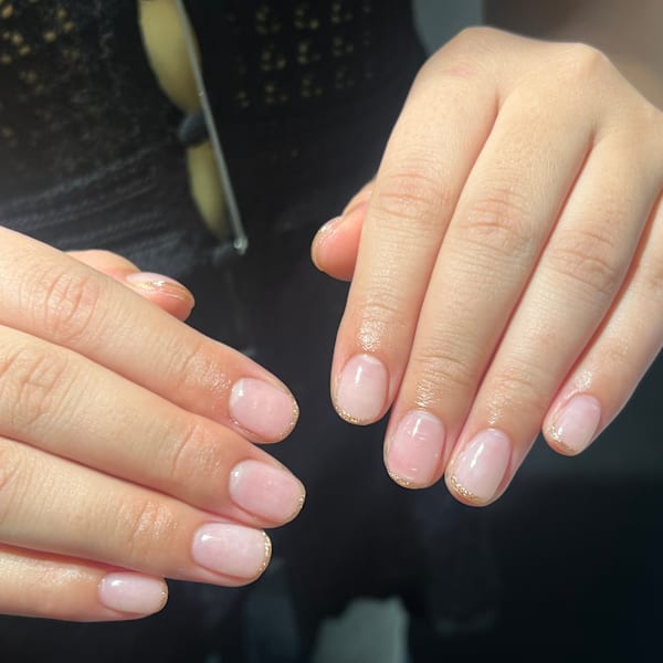 クリアベースフレンチ|Nail UsaMimi