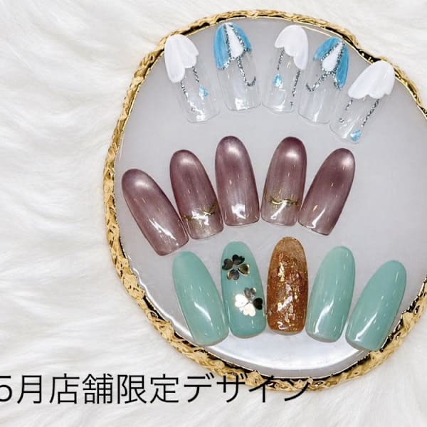 店舗限定ネイル